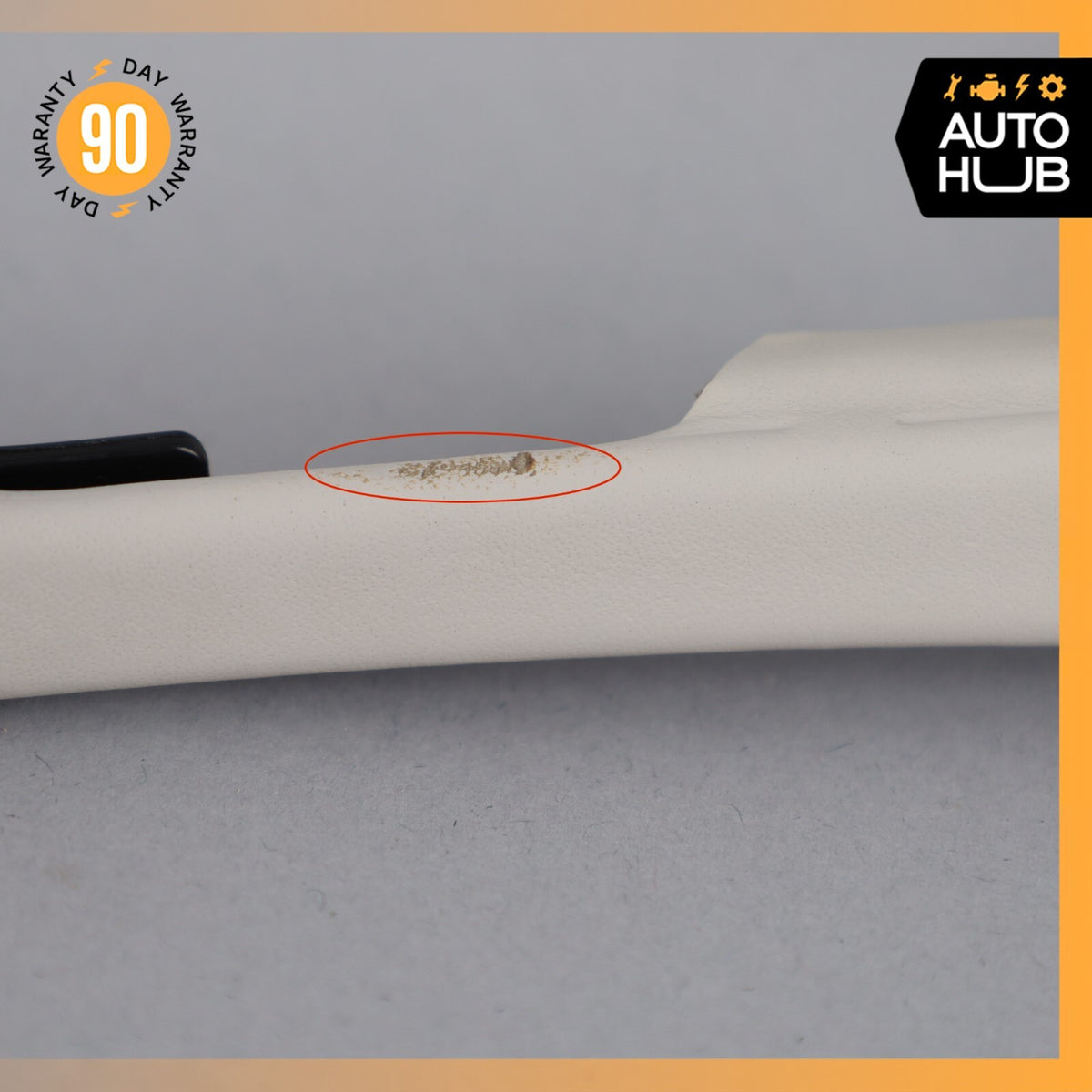 14-17 Mercedes W222 S600 S550 Rear Right Side Seat Molding Cover Trim Panel OEM - photo 6