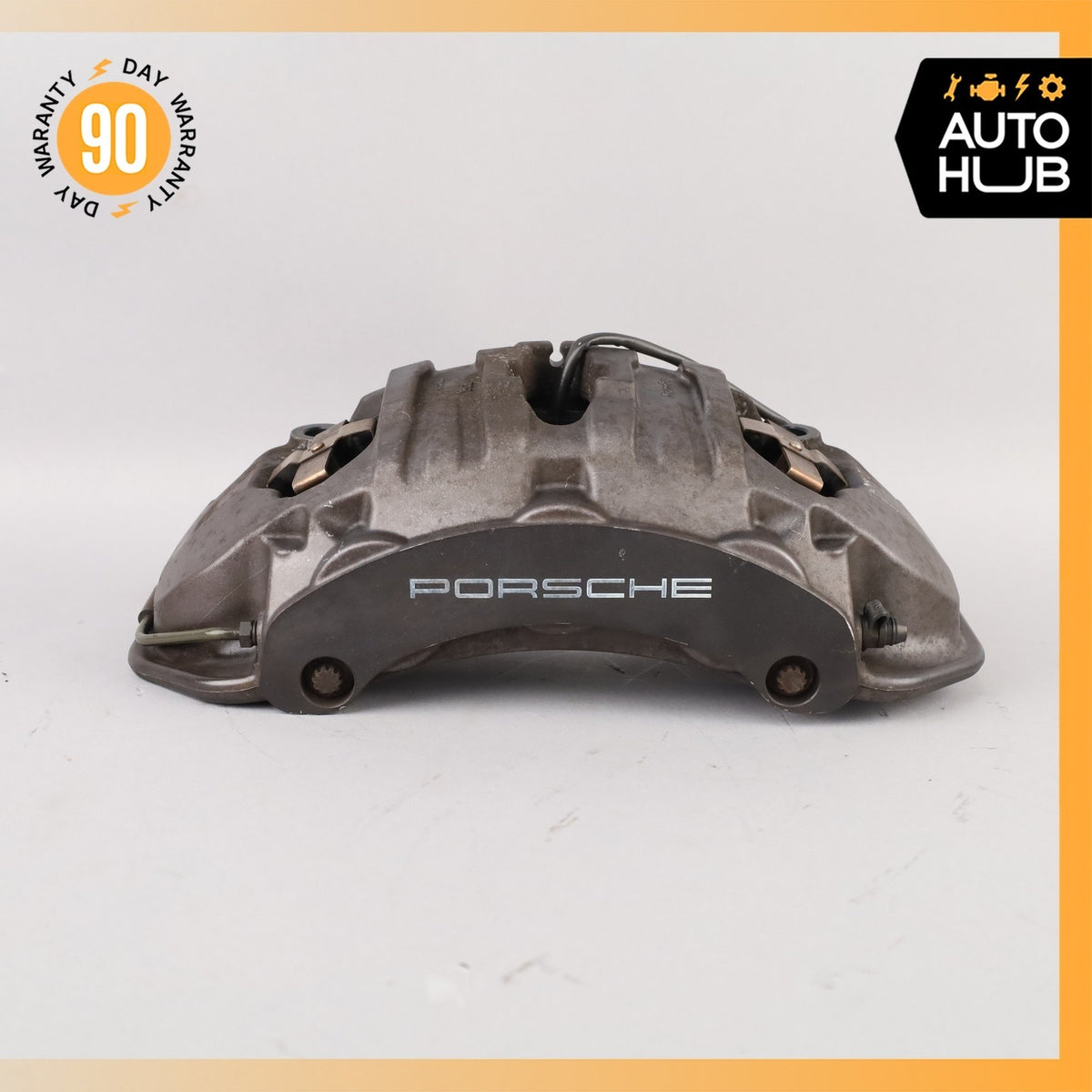 10-23 Porsche Cayenne Panamera Macan Front Brake Calipers Set 7PP615123 OEM - photo 4