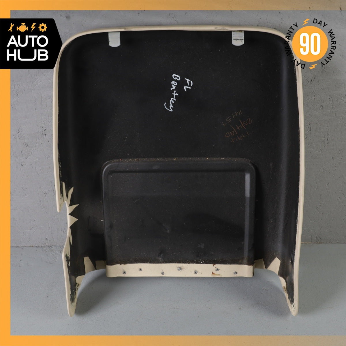 87-92 Bentley Eight / RR Silver Spirit Back Panel Seat Cover Front Left Side OEM - photo 13