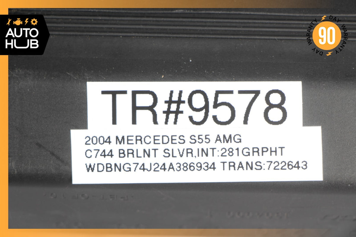 00-06 Mercedes W220 S55 AMG S500 CL55 AMG Front Relay Fuse Box 2205400050 OEM - photo 9