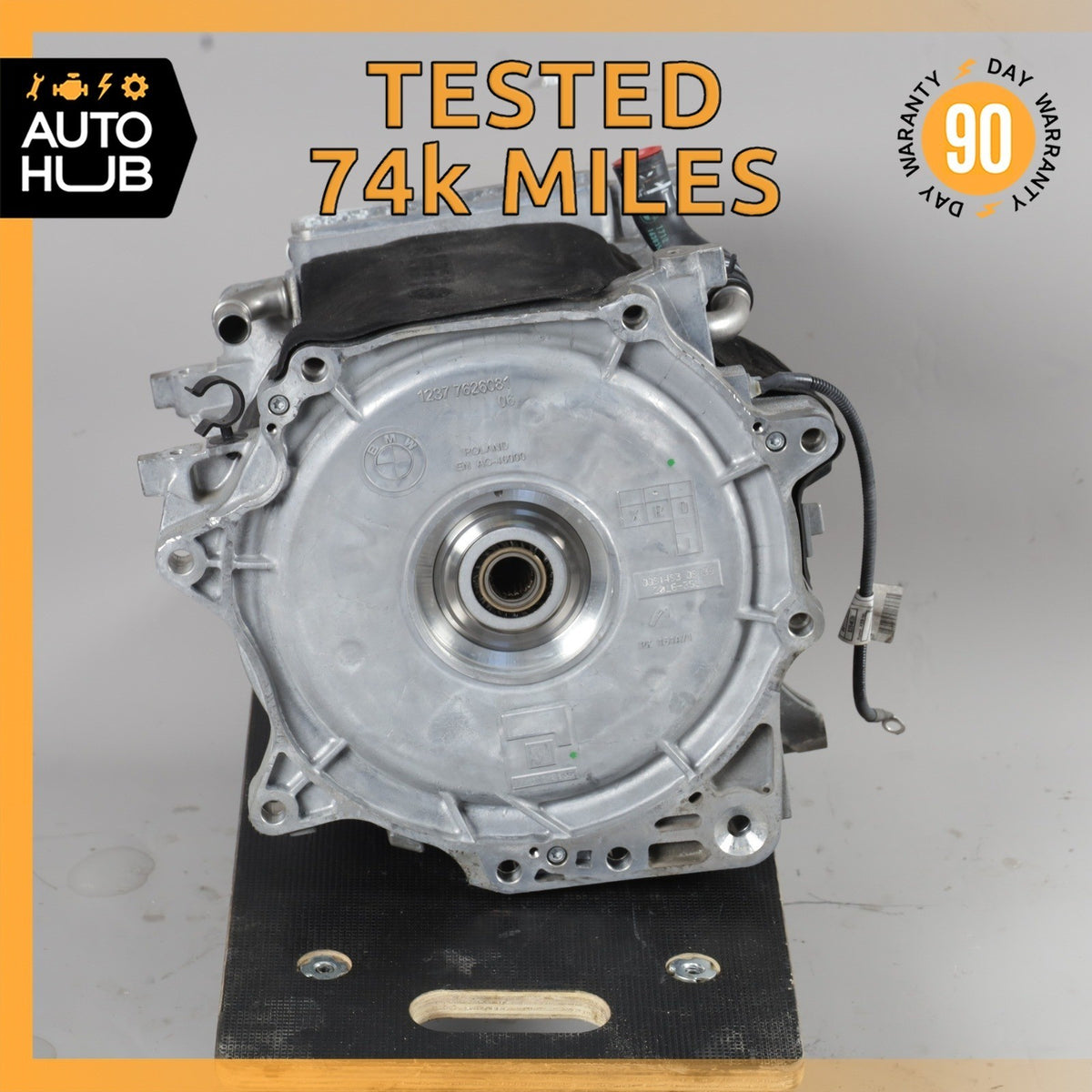 14-21 BMW i3 I01 BEV REX Hybrid Electric Drive Motor 12377626084 OEM 74k - photo 1