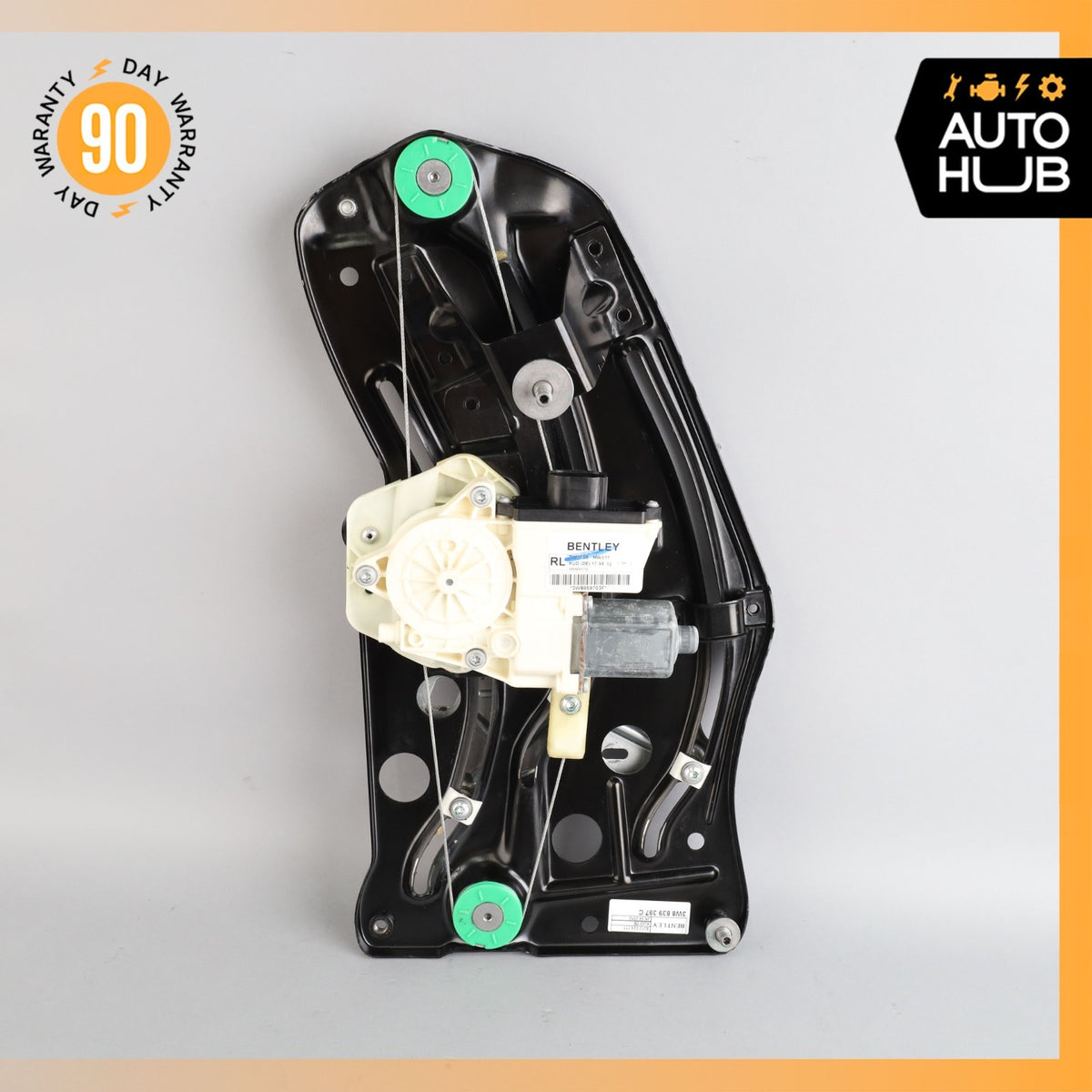 12-17 Bentley Continental GT Rear Left Side Quarter Window Regulator Motor OEM - photo 2