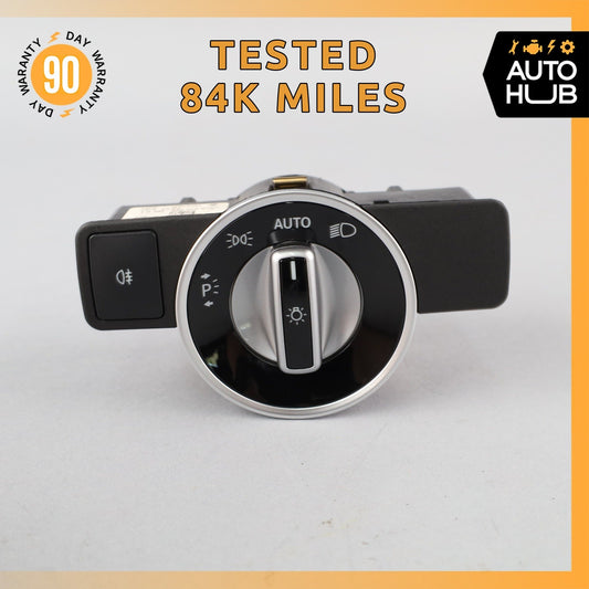 08-20 Mercedes W166 ML350 SLK350 Headlight Fog Light Switch Control Module OEM - photo 1