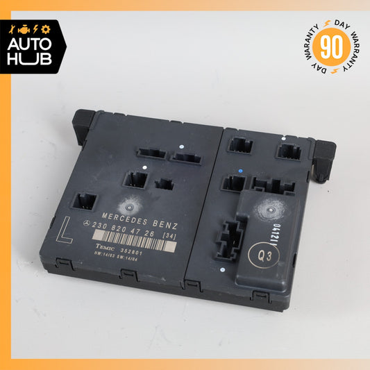 03-12 Mercedes R230 SL500 SL55 SL550 Door Control Module Left Driver Side OEM - photo 1