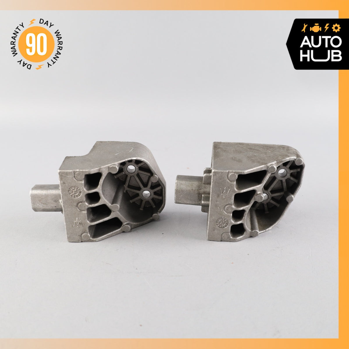 Maserati Quattroporte Upper Radiator Support Left & Right Mount Bracket Set OEM - photo 2