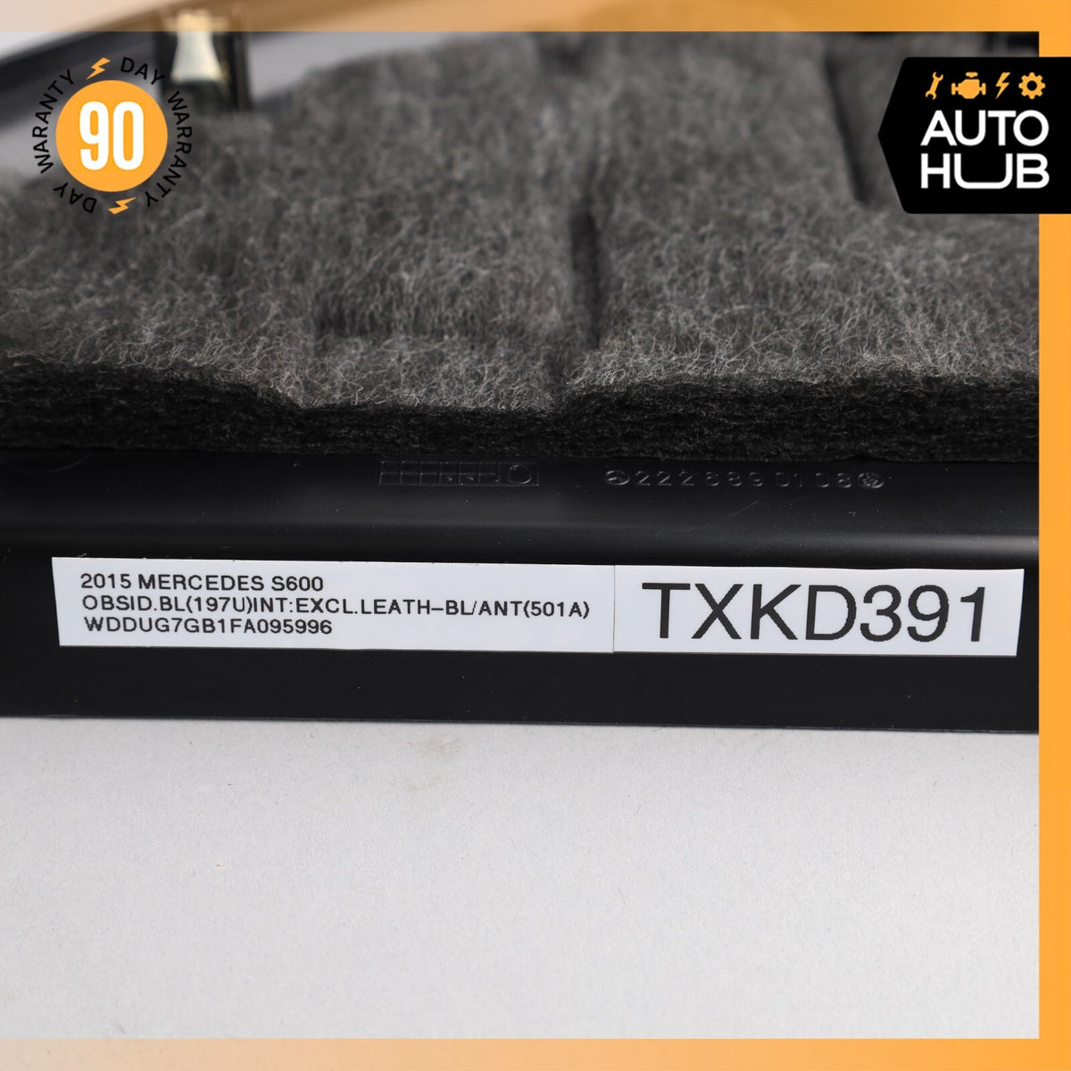 14-20 Mercedes W222 S600 S63 AMG Dashboard Dash Board Trim Panel Left Side OEM - photo 14