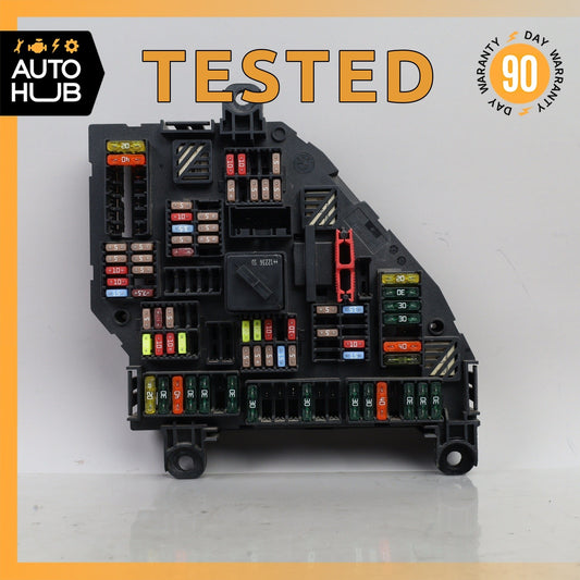 11-16 BMW F10 ActiveHybrid 5 535i Rear Trunk Power Distribution Fuse Relay Box O - photo 1