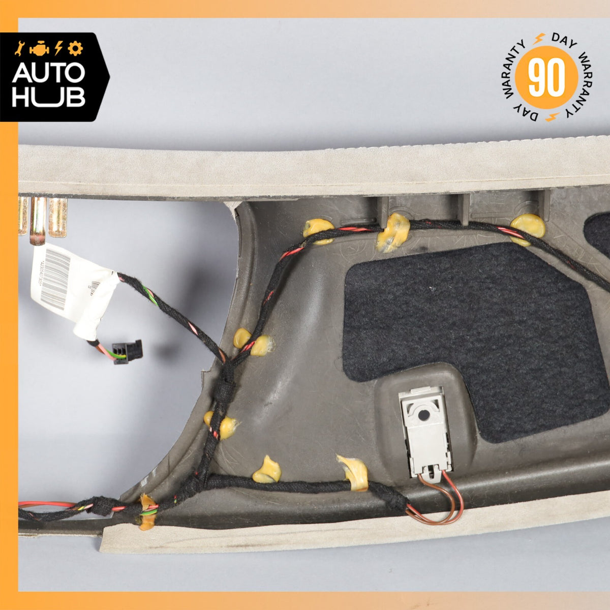 03-12 Mercedes R230 SL600 SL550 Front Top Upper Headliner Trim Panel Suede OEM - photo 12