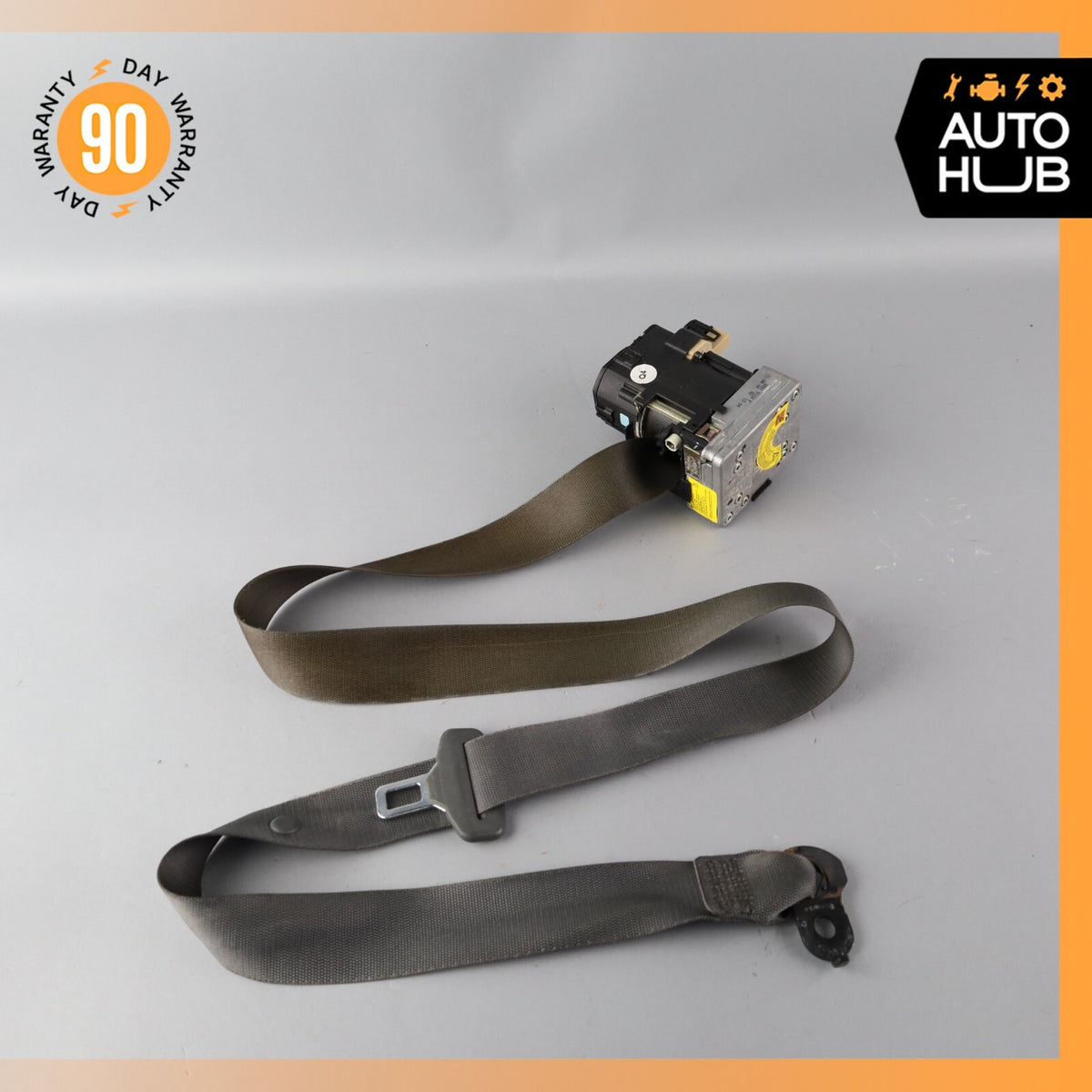03-06 Mercedes R230 SL500 SL55 Left Driver Side Seat Belt Retractor Charcoal OEM - photo 1
