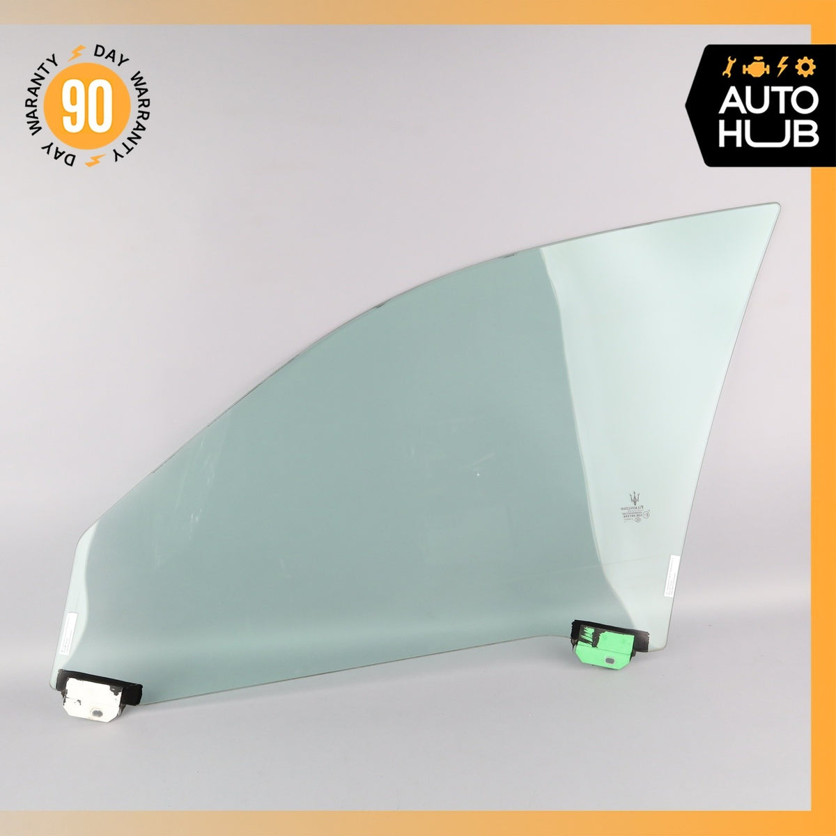 03-13 Maserati Quattroporte M139 Front Right Side Door Window Glass OEM 51k - photo 10