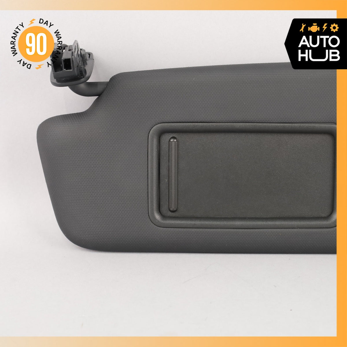 13-17 Audi 8R Q5 Left Driver Sunvisor Sun Visor Black OEM 74k - photo 7