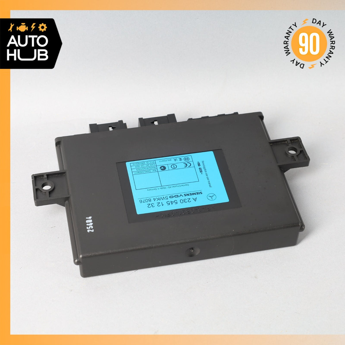 03-06 Mercedes R230 SL500 CL500 S55 CL55 AMG Keyless Go Entry Control Module OEM - photo 2