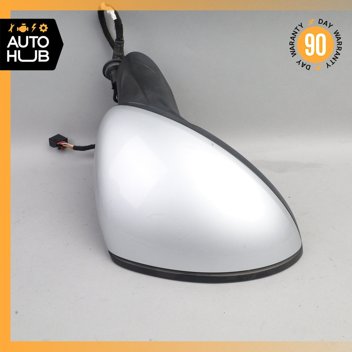 11-14 Porsche Cayenne 958 Right Passenger Side Rear View Door Mirror Silver OEM - photo 6