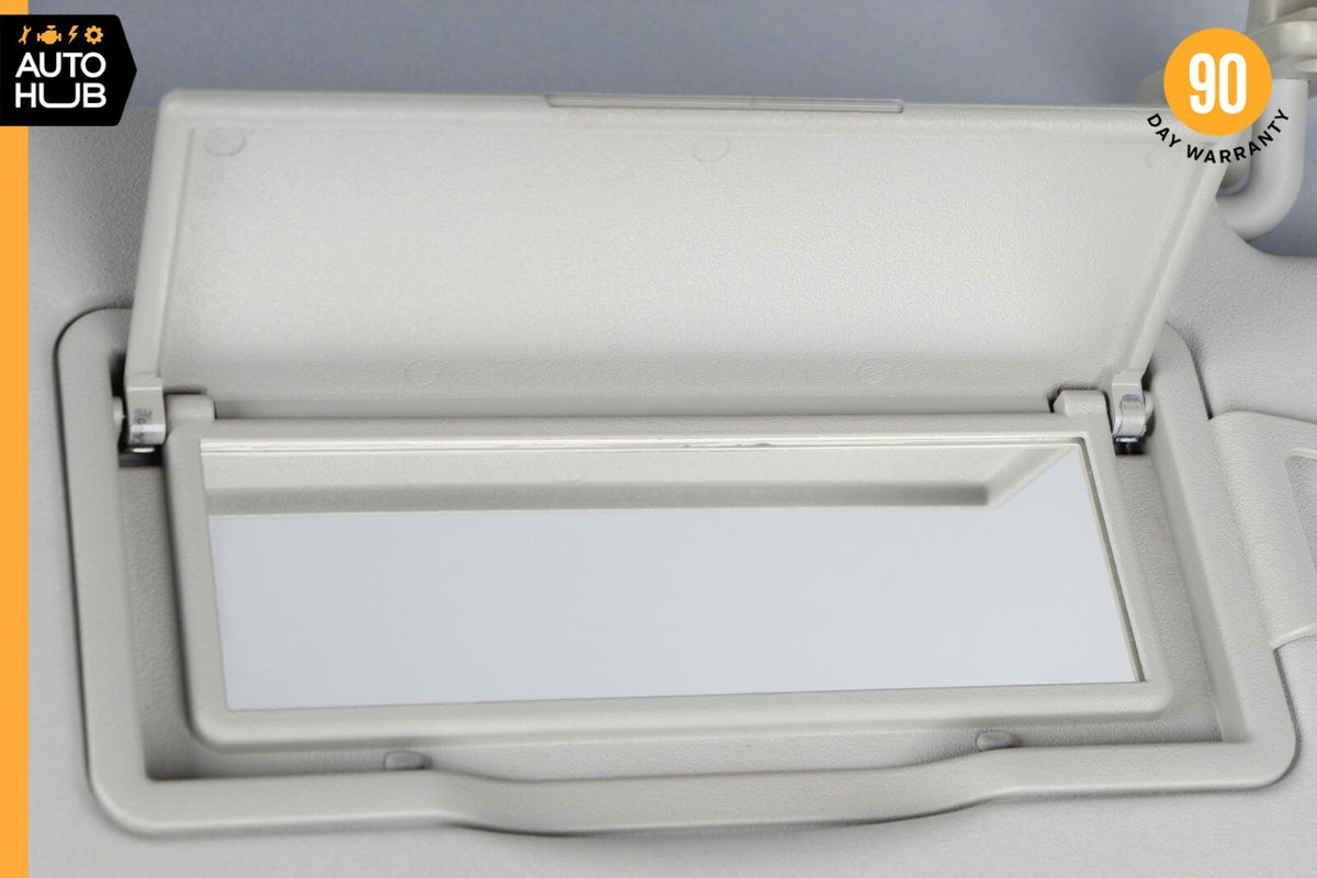 06-12 Mercedes W164 GL350 ML350 Sun Visor Sunvisor Front Right Side Gray OEM - photo 2