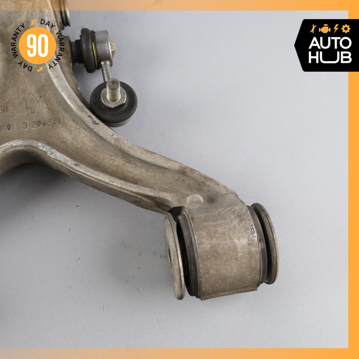 03-10 Maserati Quattroporte M139 Front Left Lower Control Arm 3206581 OEM 75k - photo 4