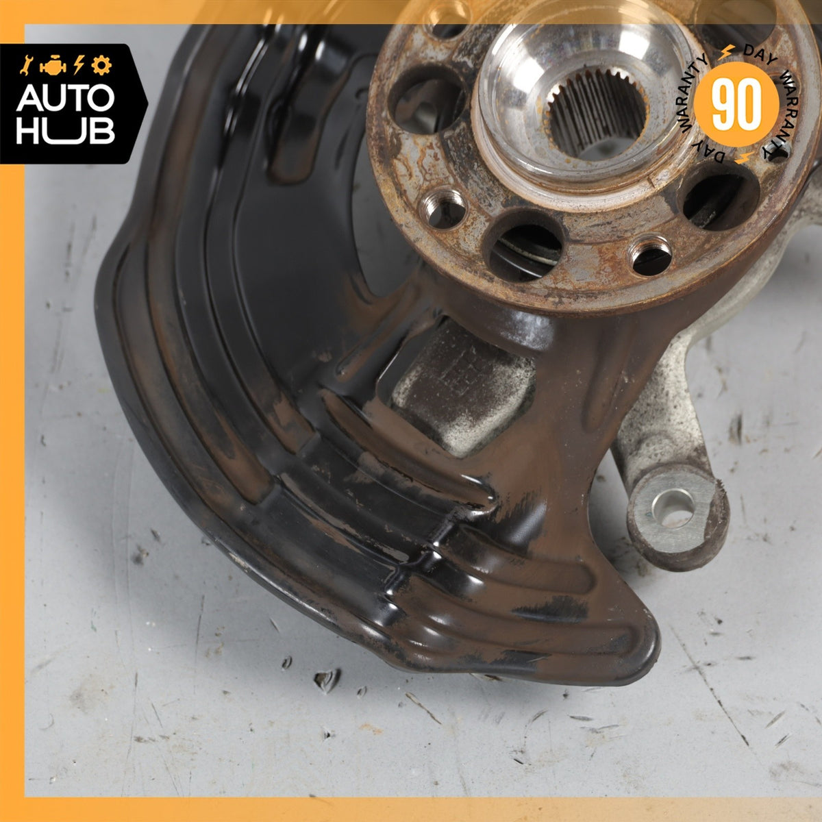Mercedes W242 B250e Front Right Side Spindle Knuckle Hub OEM 62k - photo 4
