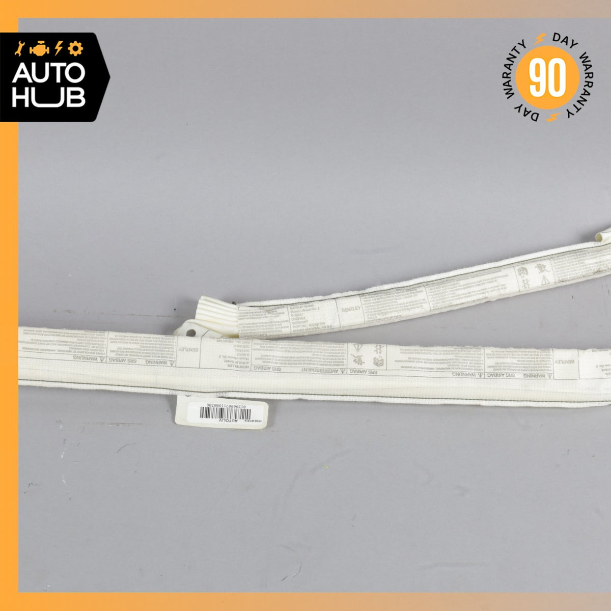 03-10 Bentley Continental GT Coupe Roof Curtain Airbag Air Bag Left Side OEM 87k - photo 5