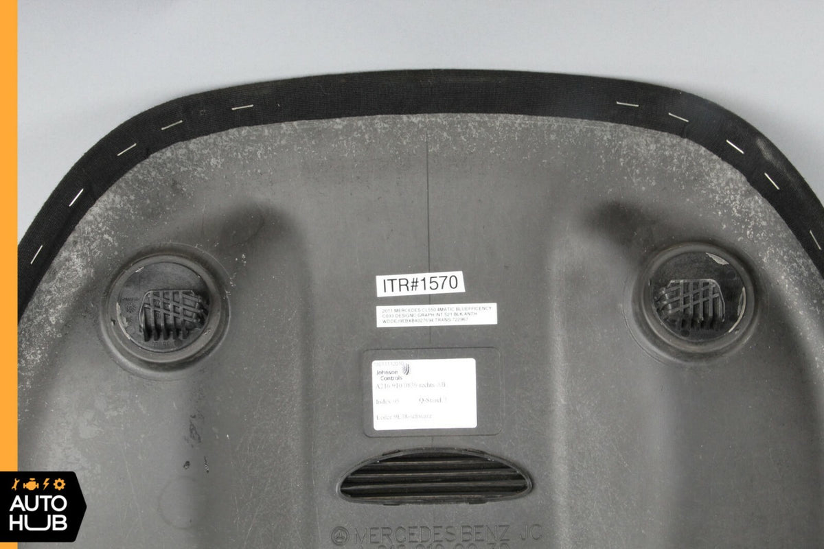 07-14 Mercedes W216 CL600 CL63 Front Right Passenger Seat Back Panel Cover OEM - photo 8