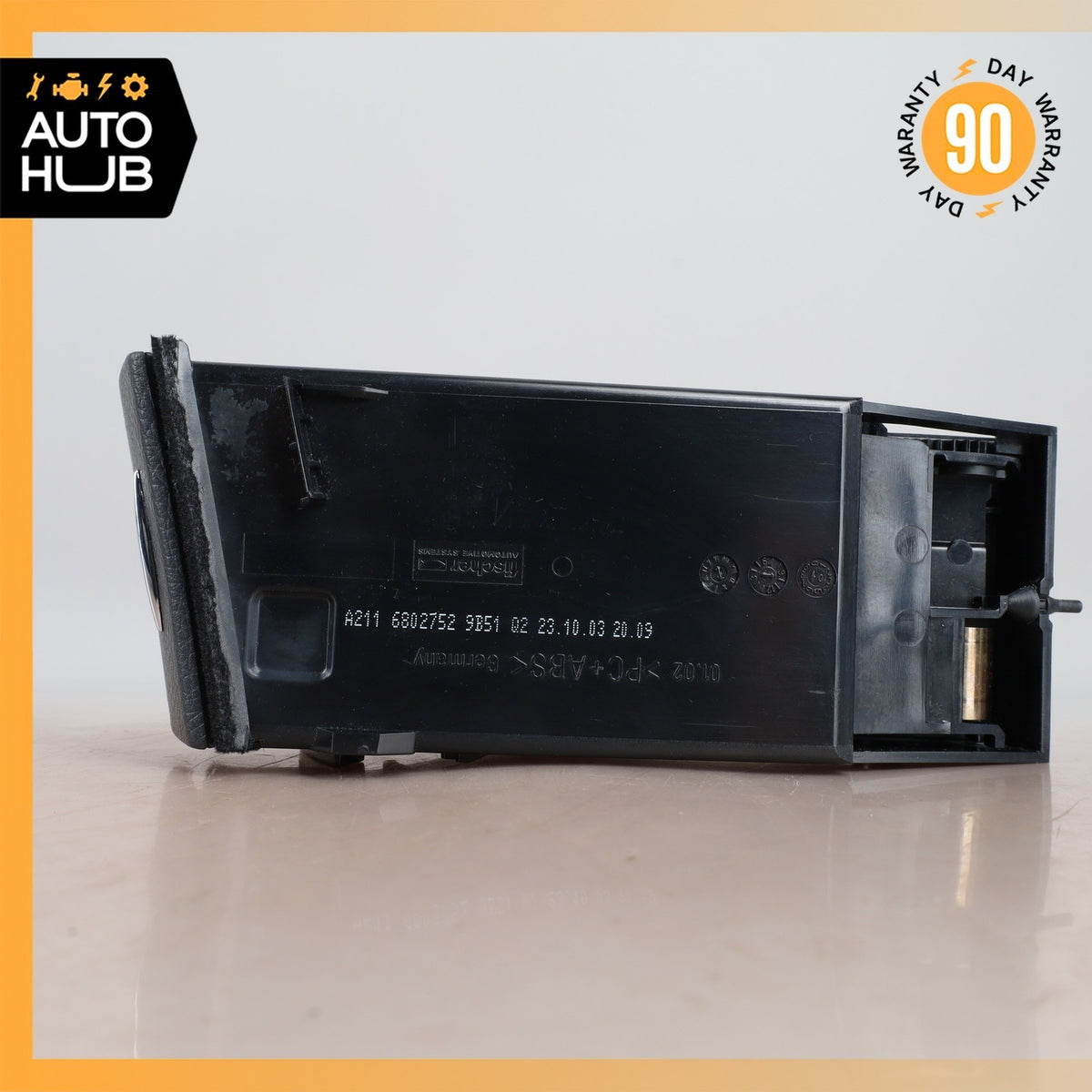 03-09 Mercedes W211 E320 E500 Right Side Dash Storage Compartment Black OEM - photo 11