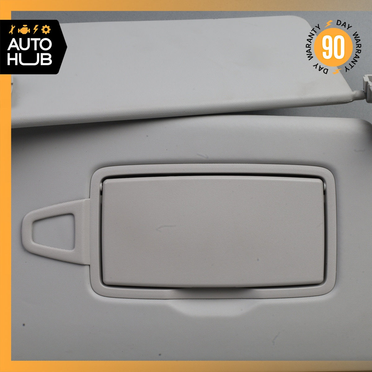 12-19 Mercedes X166 GL350 ML550 Sun Visor Sunvisor Right Passenger Side Gray OEM - photo 4