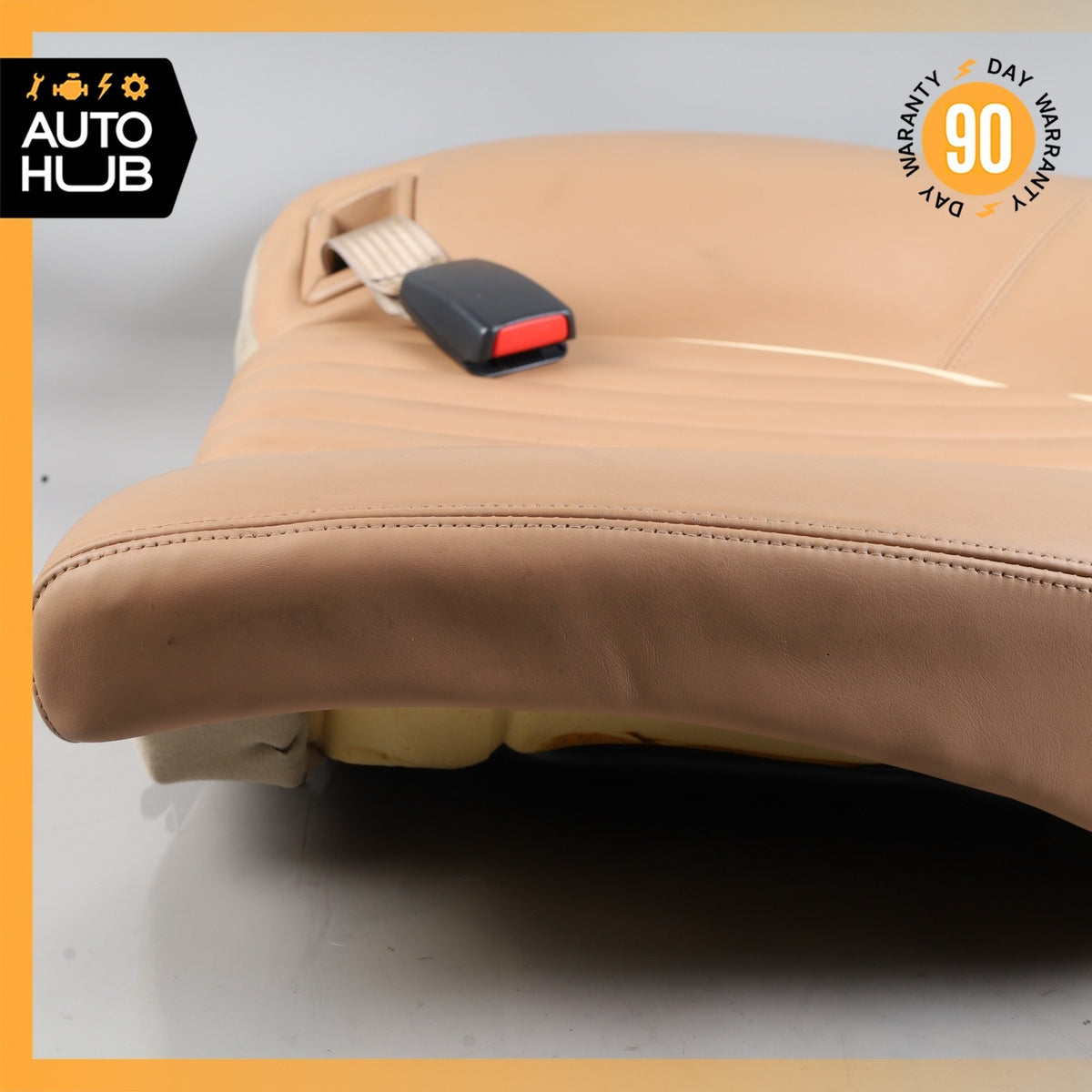 00-02 Bentley Arnage Rear Left Top Upper Seat Cushion OEM 50k - photo 13