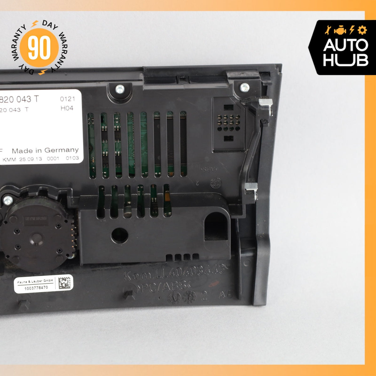 Audi S5 Dashboard A/C AC Climate Control Panel Switch Black 8K1820043T OEM - photo 7