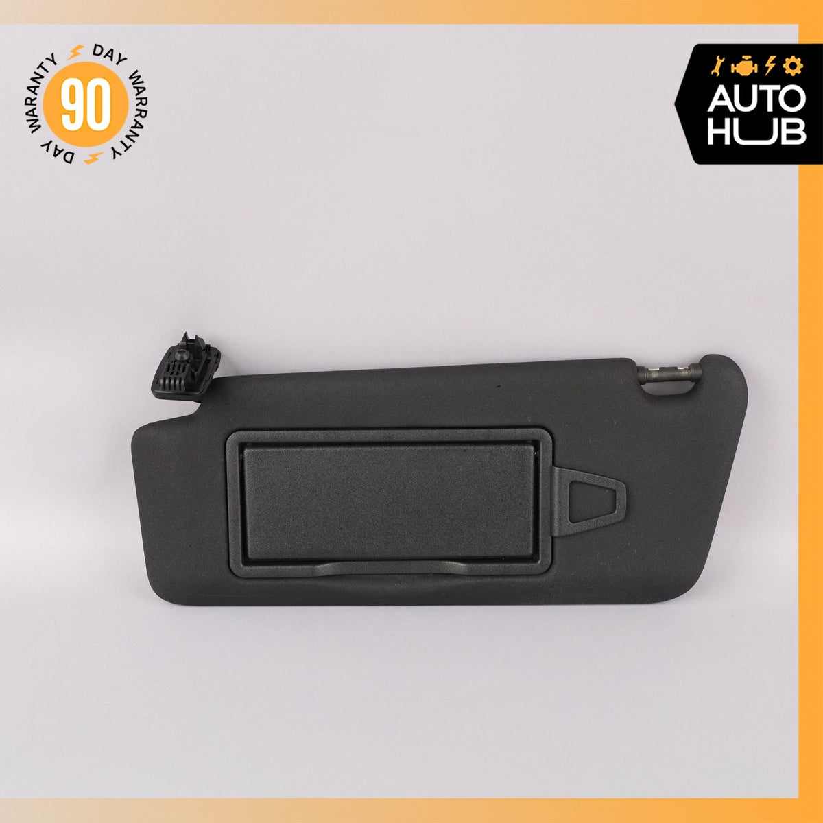 Mercedes W207 E400 C350 Coupe Left Side Sun Visor Shade Sunvisor Black OEM - photo 1