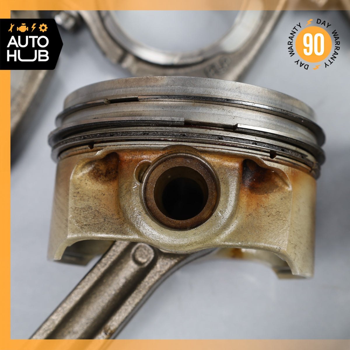 13-14 Audi S8 / Bentley GT 4.0L Engine Piston Connecting Rod Set 079107066EA OEM - photo 11