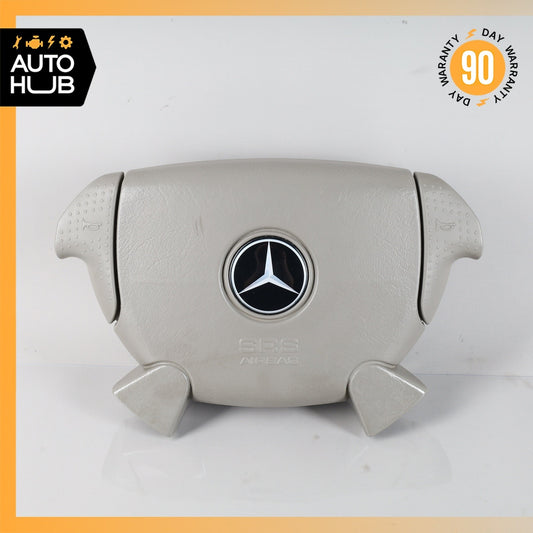 98-99 Mercedes W208 CLK320 CLK430 Driver Steering Wheel Airbag Gray OEM - photo 1