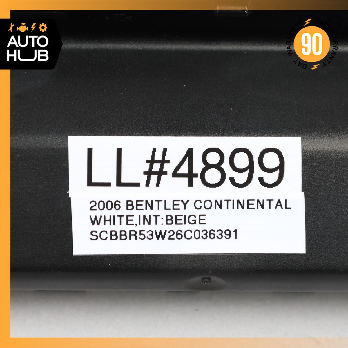 Bentley Continental Flying Spur A/C Rear Heater Climate Control Switch OEM 80k - photo 15
