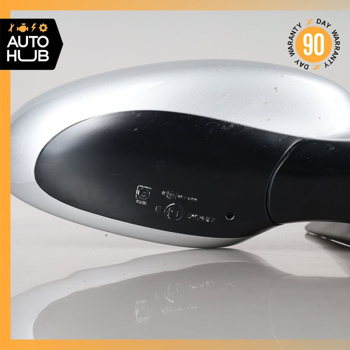 Porsche Boxster 986 Right Side Exterior Door Rear View Mirror Silver OEM - photo 10