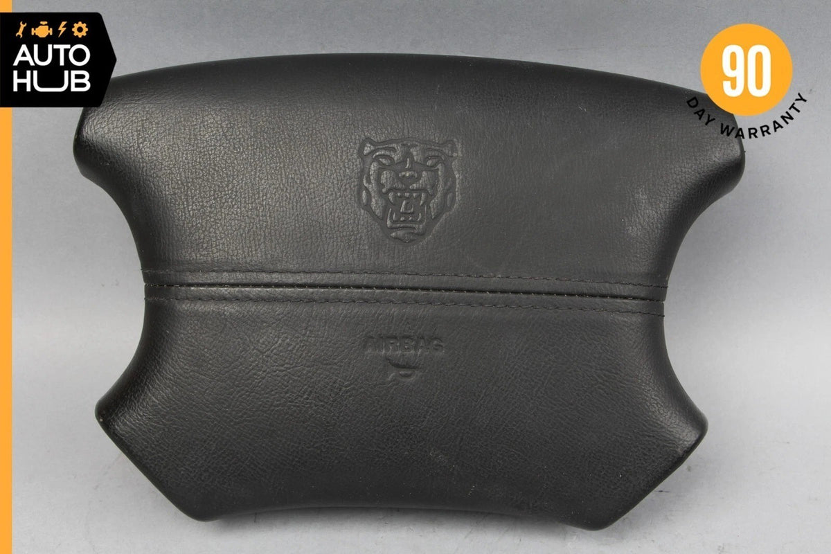01-03 Jaguar XJ8 X308 Vanden Plas Steering Wheel Air Bag Airbag Black OEM - photo 1
