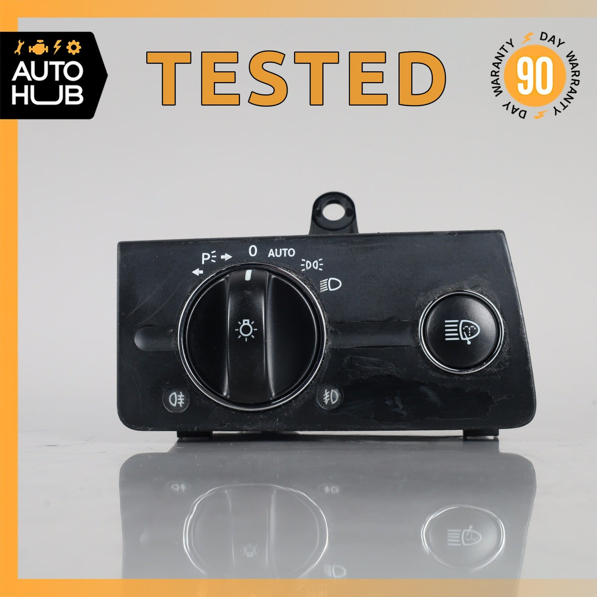 Mercedes W211 E350 E63 AMG Headlight Head Light Control Panel Switch OEM - photo 1