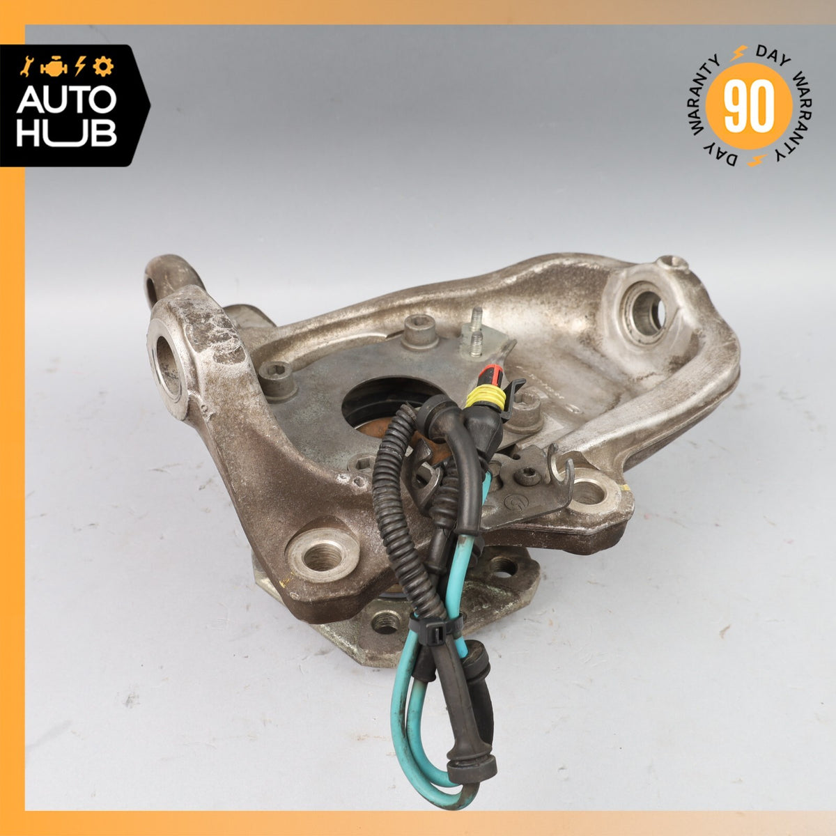 03-10 Maserati Quattroporte M139 Front Left Side Spindle Knuckle Hub OEM - photo 16
