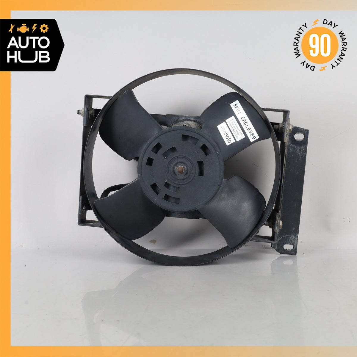 90-92 Bentley Eight Mulsanne A/C Condenser Cooling Fan Blade Motor OEM - photo 3