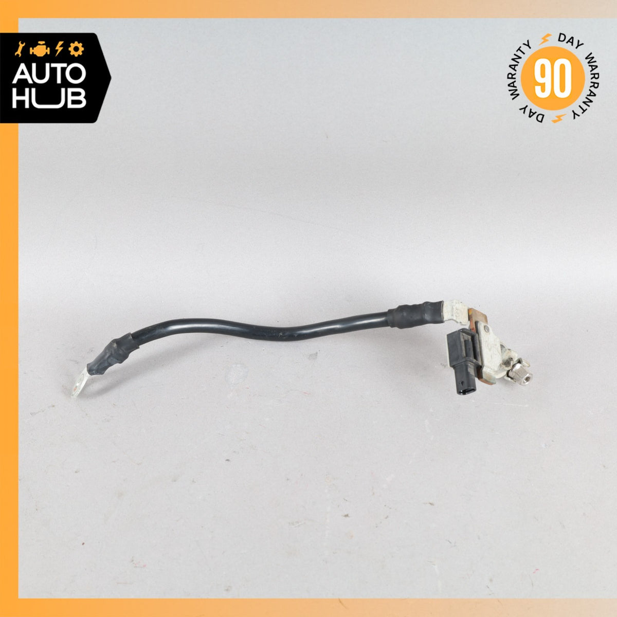 Porsche 991 911 Engine Battery Negative Earth Cable 4M0915181A OEM 24k - photo 1