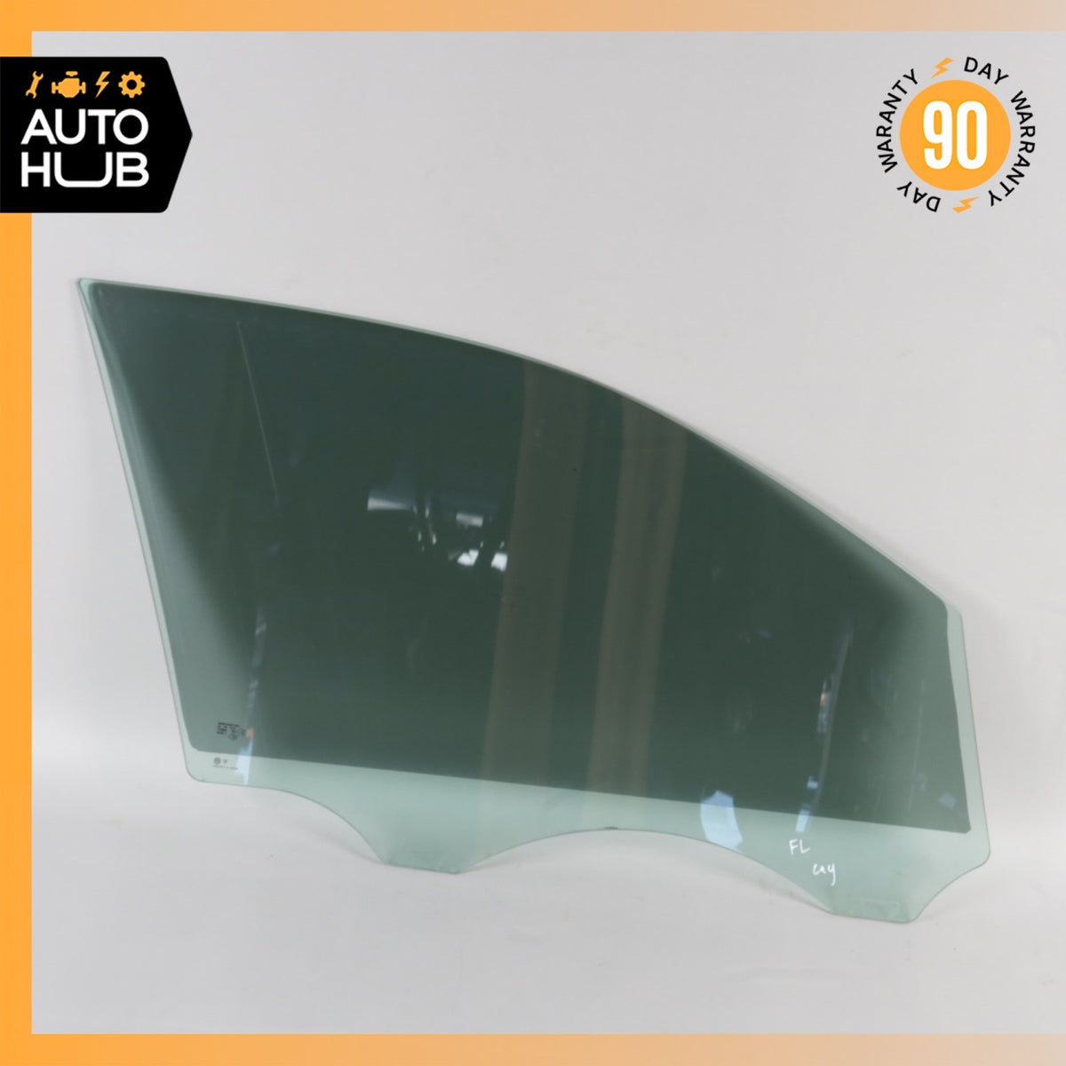 11-18 Porsche Cayenne 958 Front Left Driver Side Door Window Glass OEM - photo 8