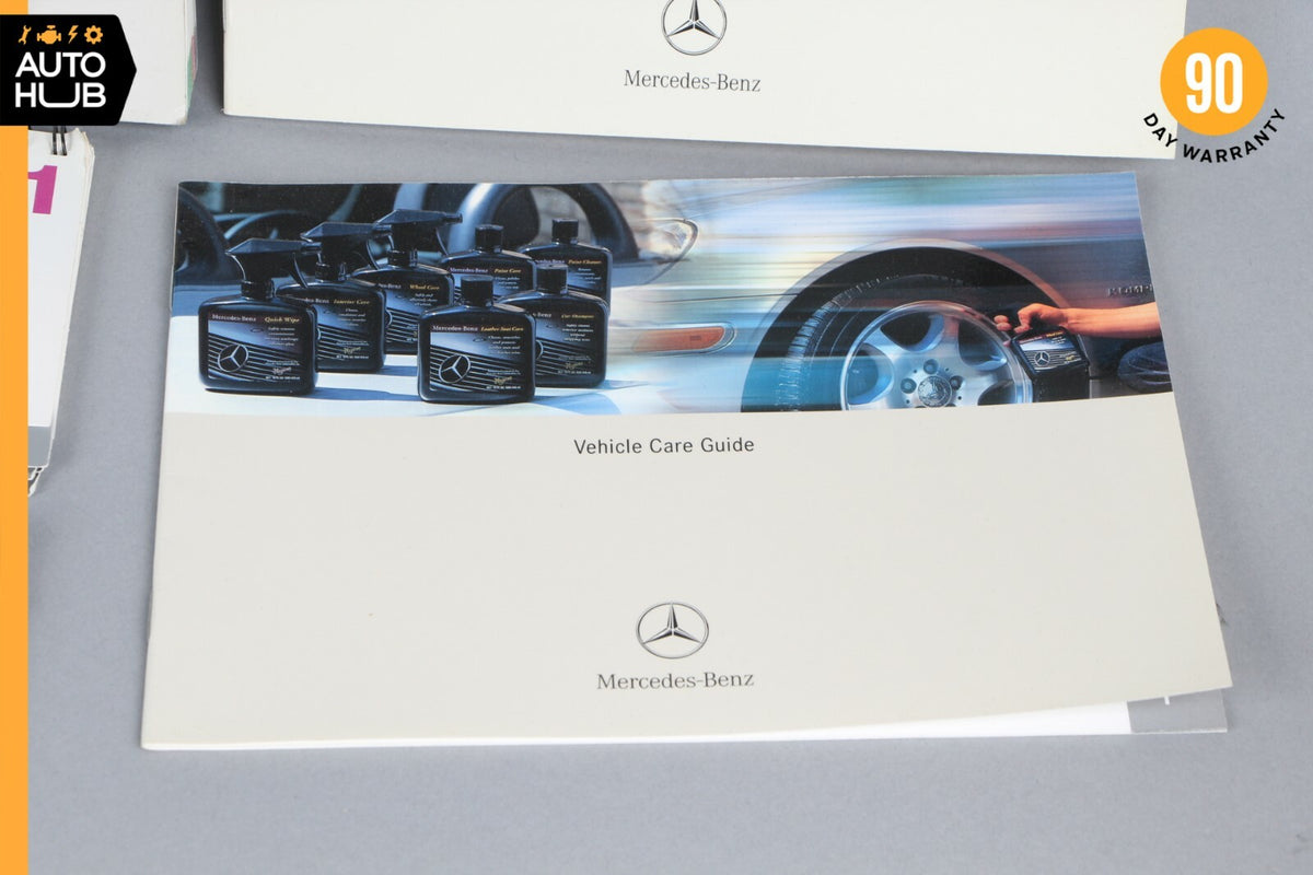 2003 Mercede-Benz W220 S430 Owner's Operator Maintenance Manual Book OEM - photo 7