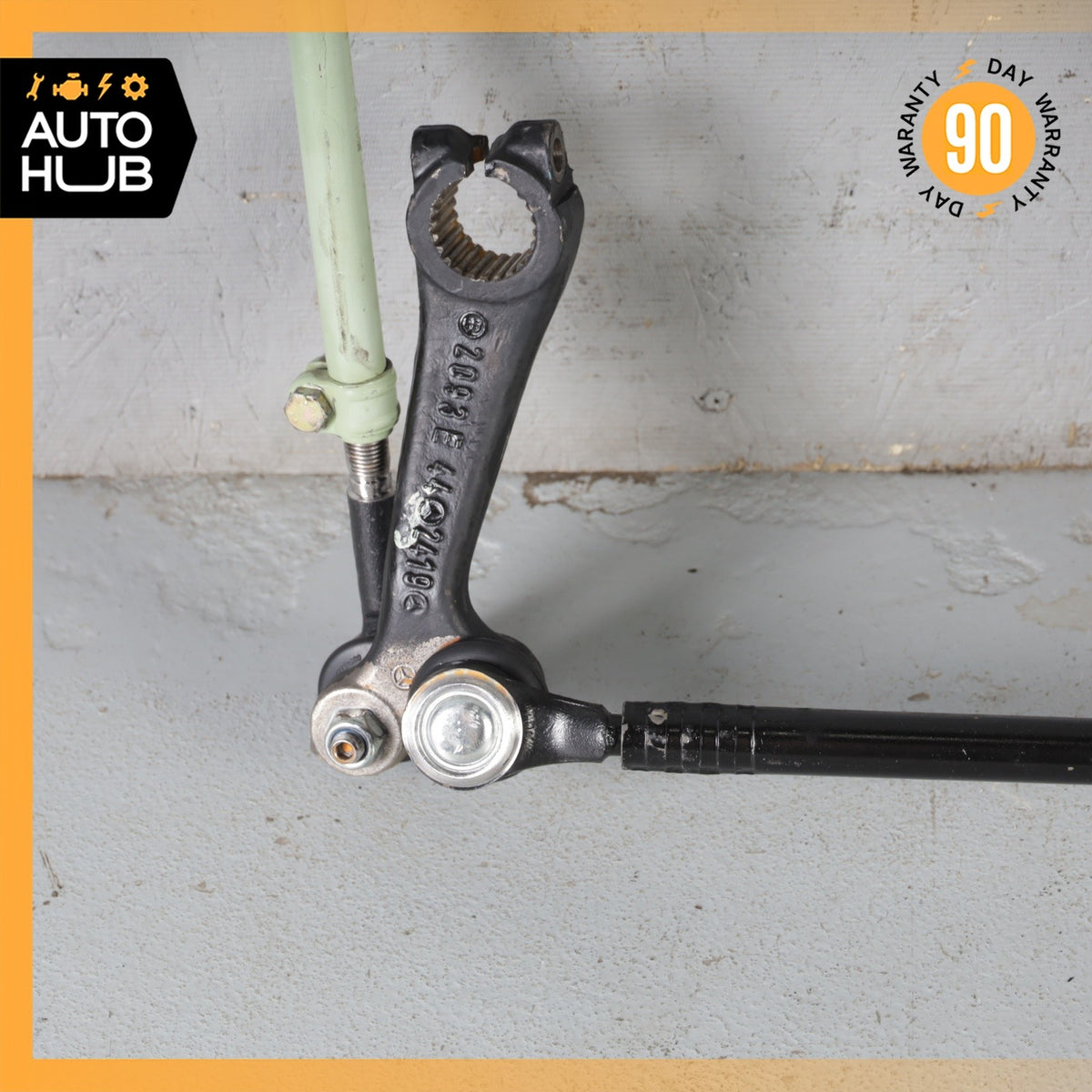 89-95 Mercedes W124 300E E320 Power Steering Rack Gear Linkage Set OEM - photo 6