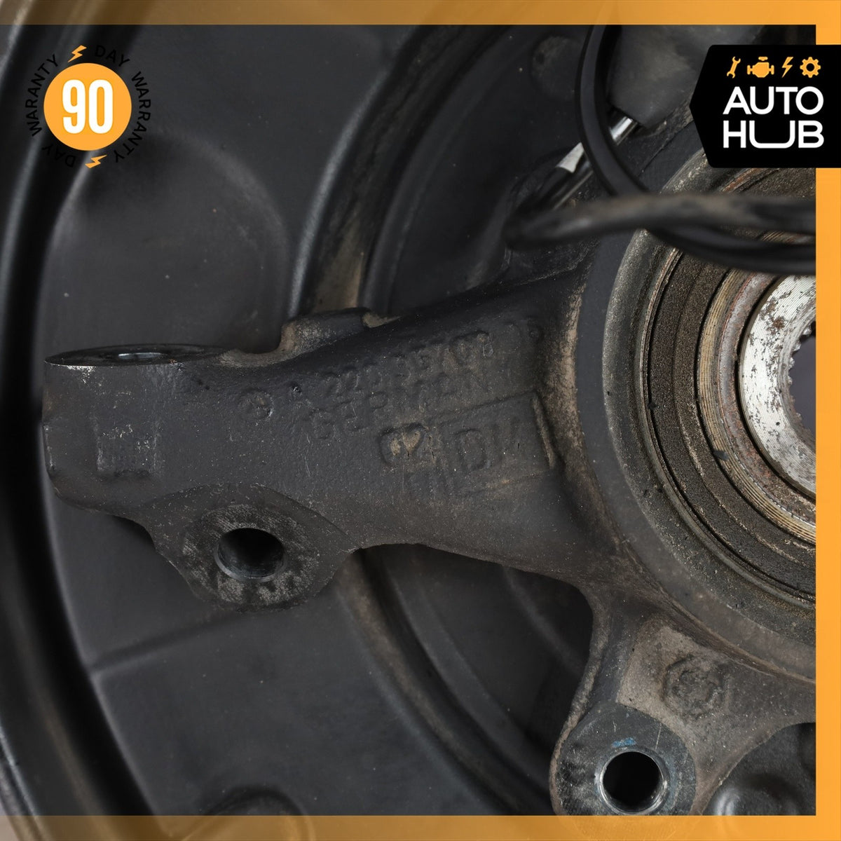 00-06 Mercedes W215 CL500 S500 Rear Left Side Knuckle Spindle OEM - photo 10