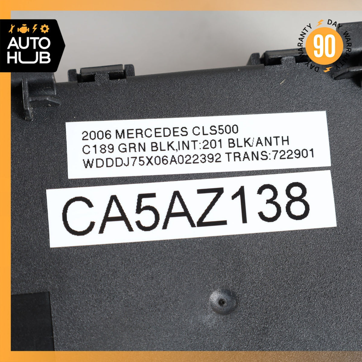 06-11 Mercedes W219 CLS550 CLS55 Trunk Lid Lock Remote Release Control Module - photo 9