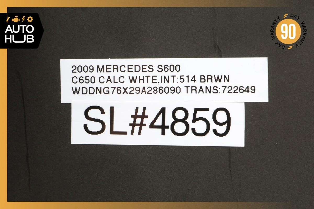 07-10 Mercedes W221 S600 Front Left or Right Seat Contour Control Module OEM - photo 8