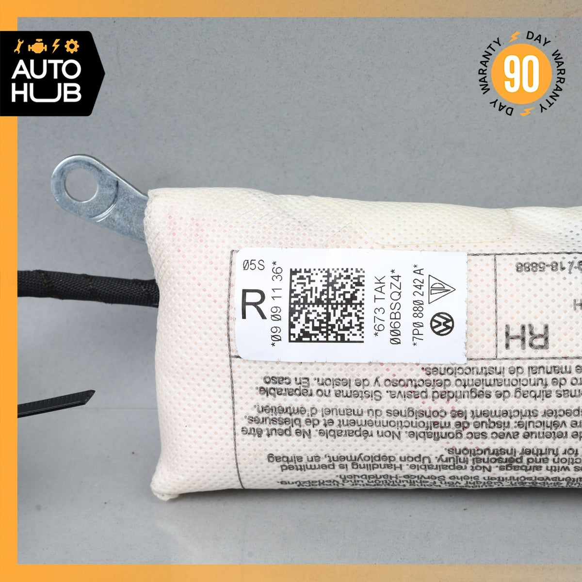 11-18 Porsche Cayenne 958 Front Right Seat Safety Airbag SRS 7P0880242A OEM - photo 2