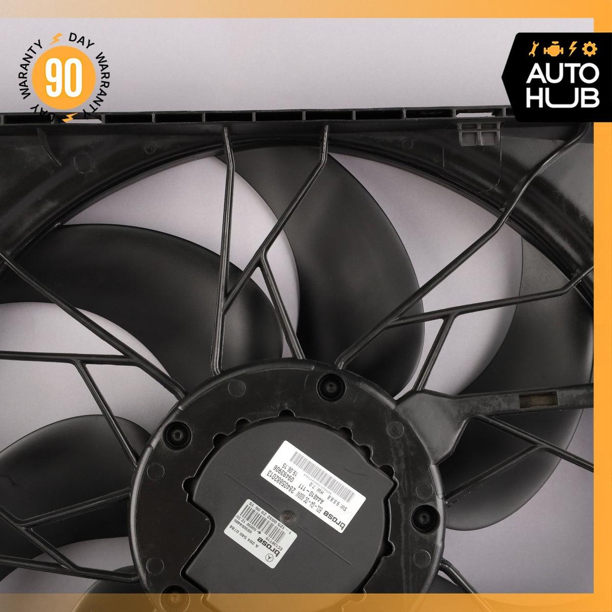 08-20 Mercedes W207 E400 C300 Engine Radiator Cooling Fan Motor Assembly OEM - photo 12