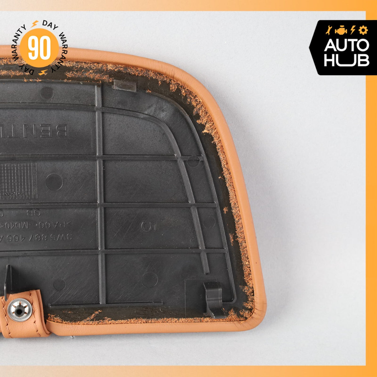 Bentley Continental Flying Spur Rear Right Top Deck Child Latch Leather Cover - photo 6