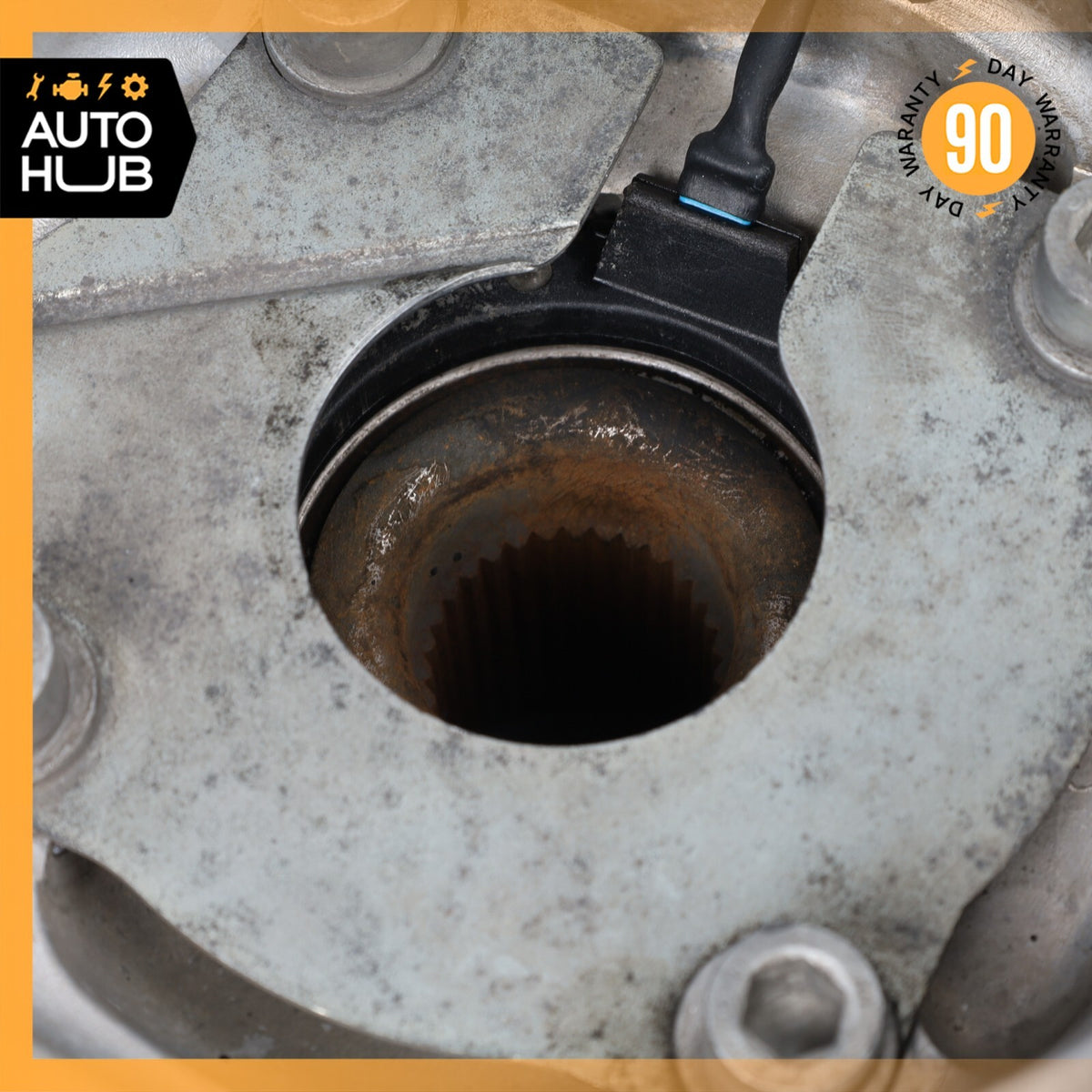 03-10 Maserati Quattroporte M139 Front Left Side Spindle Knuckle Hub OEM - photo 16