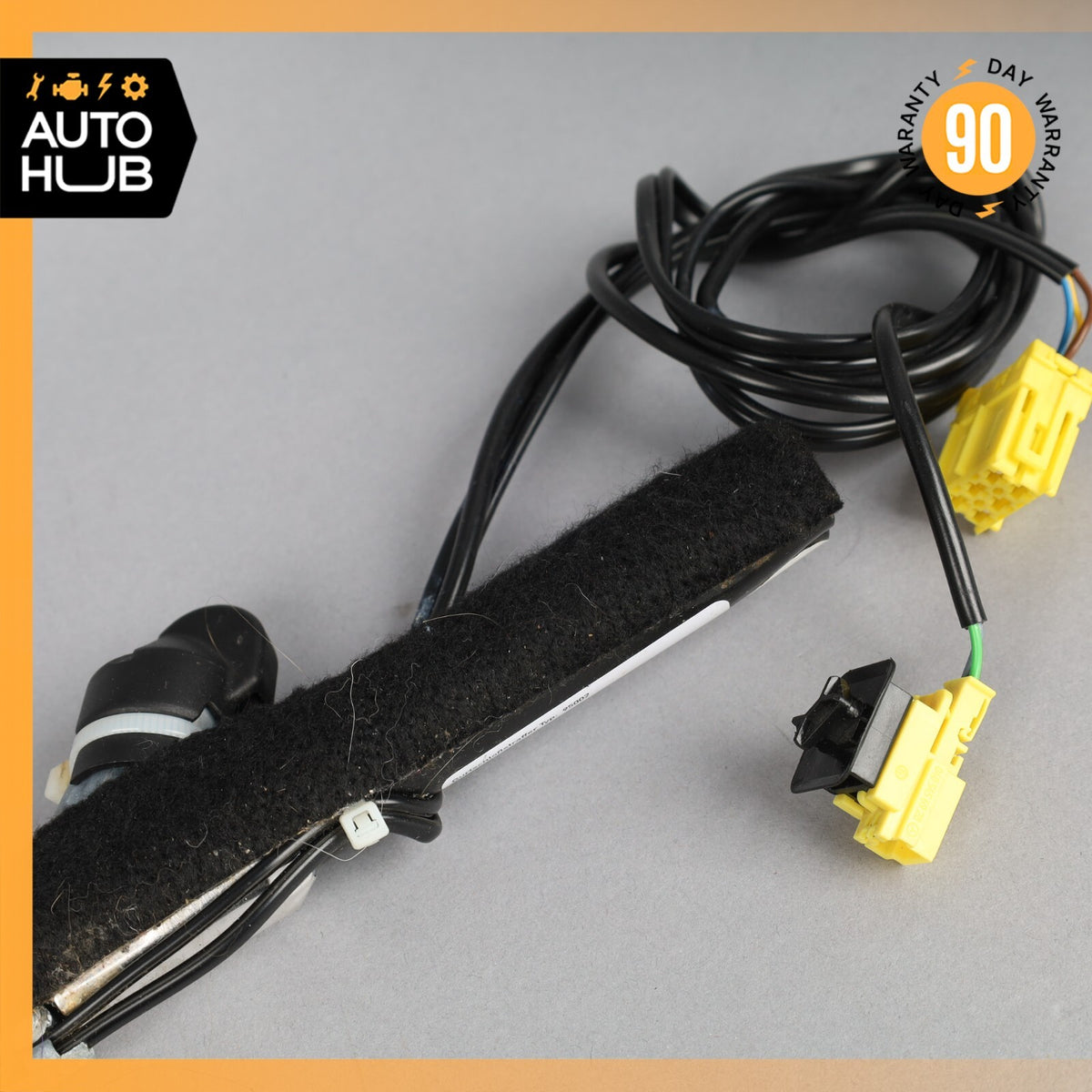 03-06 Mercedes W220 S600 S350 Seat Belt Buckle Seatbelt Front Right Black OEM - photo 6
