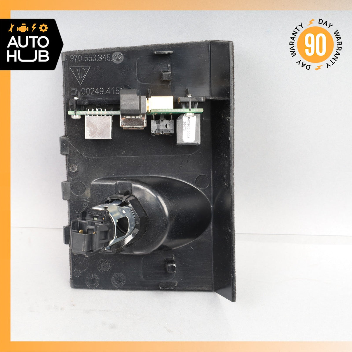Porsche Panamera 970 Center Console USB Aux Power Outlet Trim OEM - photo 4