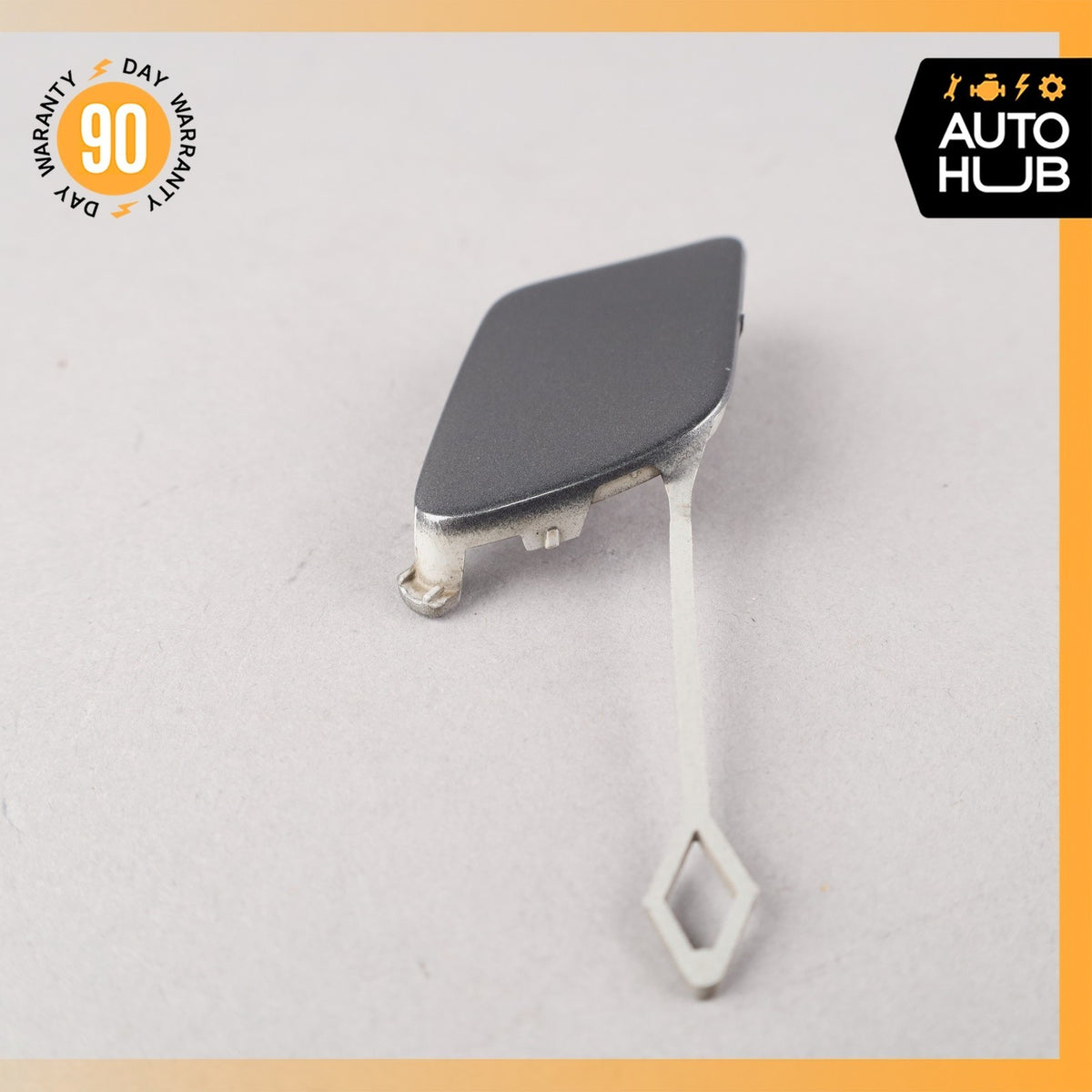Audi 8V A3 E-Tron Front Bumper Tow Hook Eye Cap Gray OEM - photo 10