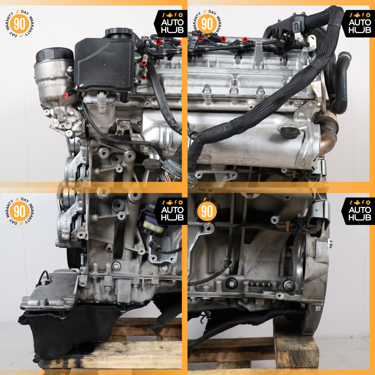 07-13 Mercedes W251 R320 ML350 GL320 3.0L V6 BlueTEC Diesel Engine Motor OEM 91k - photo 19